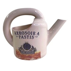 Vintage Henri Bardouin Arrosoir a Pastis Ceramic Water Pitcher Watering Can